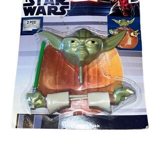 NEW Star Wars Yoda & Marvel Captain American Halloween Pumpkin Push Ins